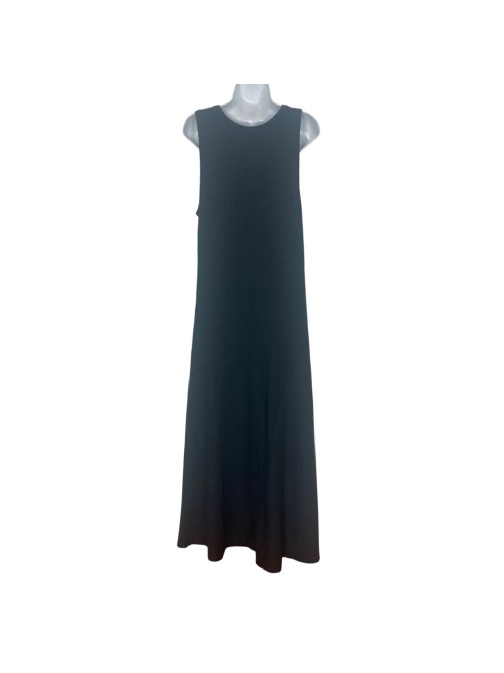 Soft Surroundings Bailey Black Sleeveless Maxi Dress Large Cotton Boho Beach NWT - Picture 9 of 10